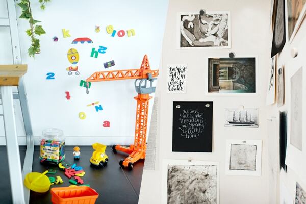 Skrytá magnetická nástenka