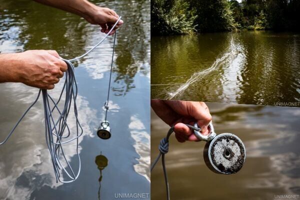 Magnet fishing pri rieke. Magnet fishing pri rieke.