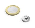Neodymový kruhový magnet Ø 12/7-3,5 mm, v. 3 mm, M3, síla 2,1 kg